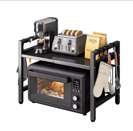 رف منظم متعدد الاستخدامات للمطبخ – حامل ميكروويف وأجهزة كهربائية