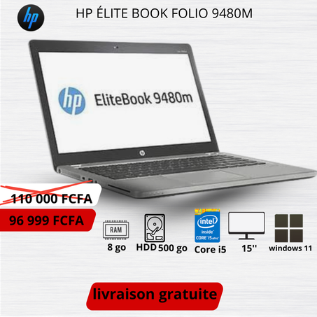 HP ELITEBOOK FOLIO   9480M