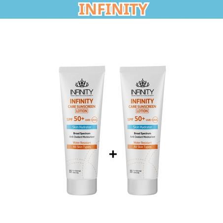 واقي شمسي لوشن للبشرة العاديو والجافة عامل حماية 50+-INFINITY LOTION SUN SCREEN