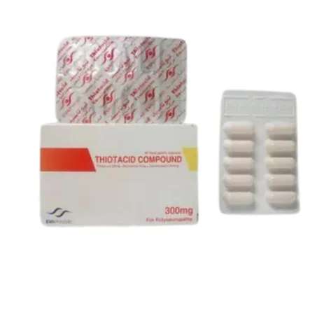 thiotacid compound 300mg لمعالجة التهاب العصاب لمرضي السكري