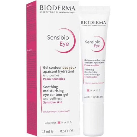 Bioderma جل بيوديرما سينسيبيو للعيون جل مهدئ للحماية اليومية لمنطقة العين 15 مل