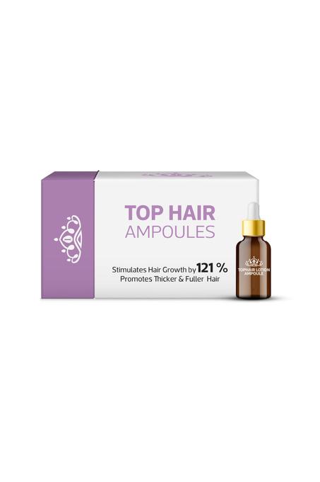 infinity 8 ampoules 10 ml  امبولات توب هير لعلاج تساقط الشعر والصلع الوراثي ولزيادة كثافة  ونمو الشعر