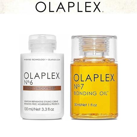 مجموعة الترطيب الفائق والحماية من الحرارة-(زيت 30 مل-كريم 100 مل)-OLAPLEX