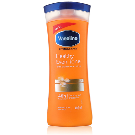 vaseline هيلثي ايفين تون لوشن ترطيب وتوحيد لون الجسم 400  ml