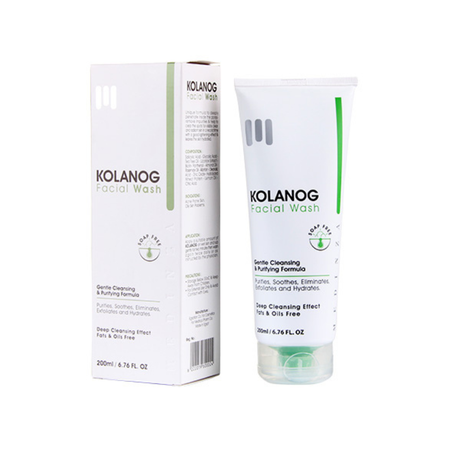 kolalong 200 ml غسول يومي لتنظيف وتنعيم جميع انواع البشرة