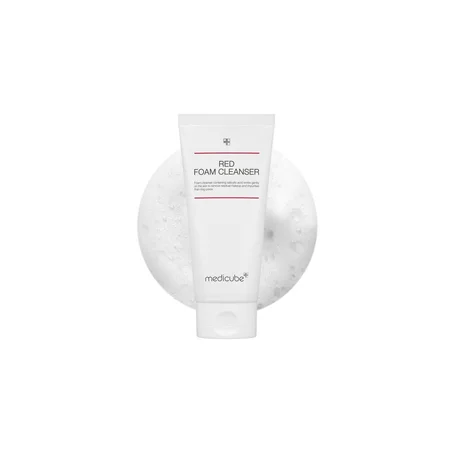 غسول الفوم الطبي للبشرة المعرضة للحبوب من ميديكيوب (Medicube Red Foam Cleanser 230ml)