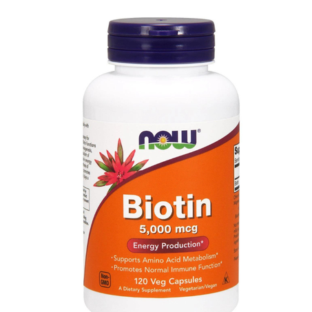 مكمل غذائي بالبيوتين لإنتاج الطاقة - 60 كبسولة