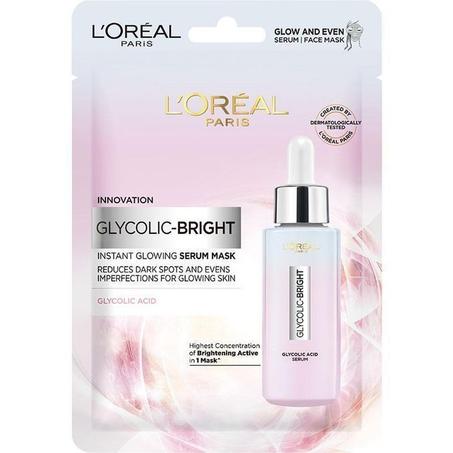 L'Oreal Paris ماسك سيروم جليكوليك برايت الفوري 22 g