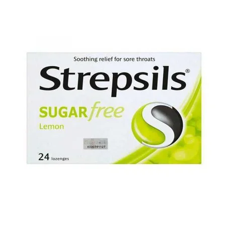 strepsls استحلاب لعلاج الاحتقان خالية من السكر
