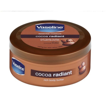 vaseline كريم ترطيب الجسم بخلاصة الكاكاو الملمع 120 ml