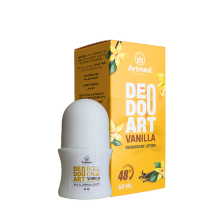 Artmed مزيل العرق وحماية البشرة برائحة الفانليا 60 ml