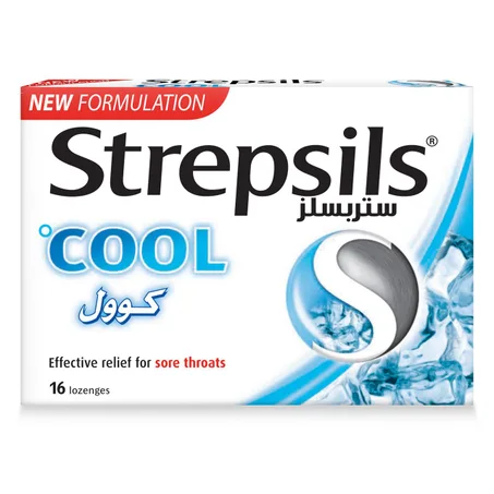 strepsls استحلاب لعلاج الاحتقان بطعم النعناع