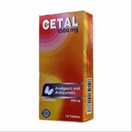 cetal1000 mg مسكن للألم وخافض للحرارة