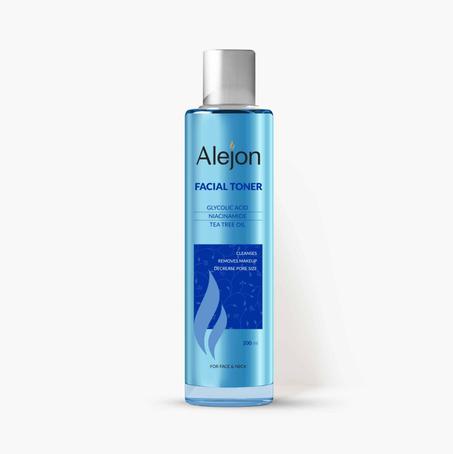 Alejon تونر تنظيف البشرة وتصغير المسام الواسعة 200ml