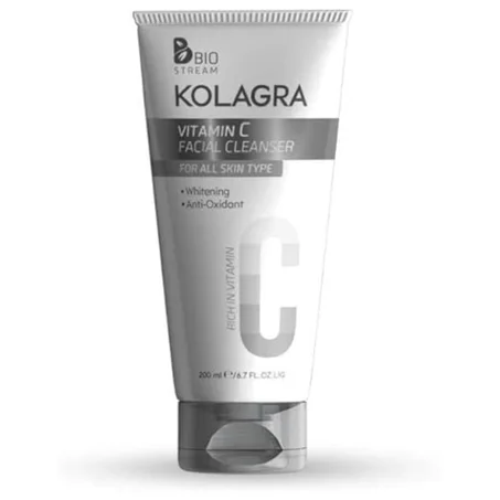 kolagra غسول تفتيح البشرة وتوحيد لونها الغني بفيتامين سي 200 ml