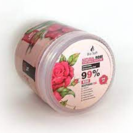 Biosoft  ناتشرال روز جل لترطيب وتهدئة البشرة 500ml