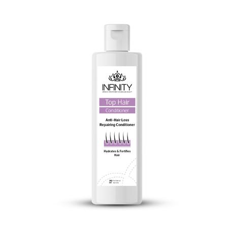 infinity 250ml بلسم توب هير لعلاج تساقط الشعر و وتعزيز قوته ولمعانه ونعومته
