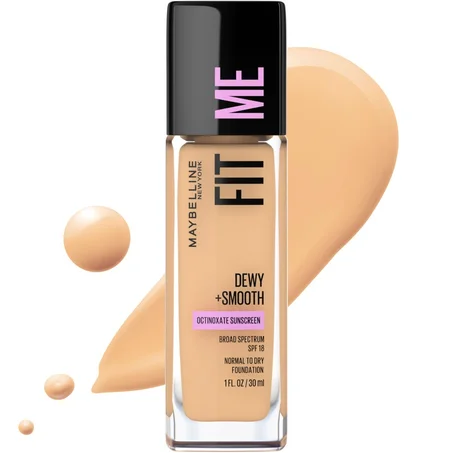 كريم أساس ميبيلين فيت مي درجة 015 (Maybelline Fit Me Liquid Foundation 015)