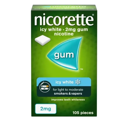 علكة نيكوريت 2 ملجم للإقلاع عن التدخين (Nicorette Gum 2mg)