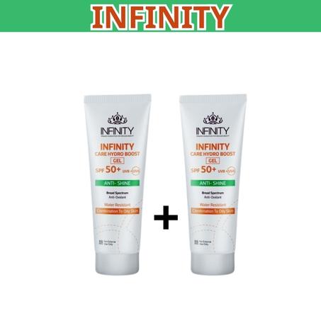واقي شمسي حل للبشرة الدهنية والمختلطة باقة 1+1 60 مل-INFINITY SUN SCREEN GEL