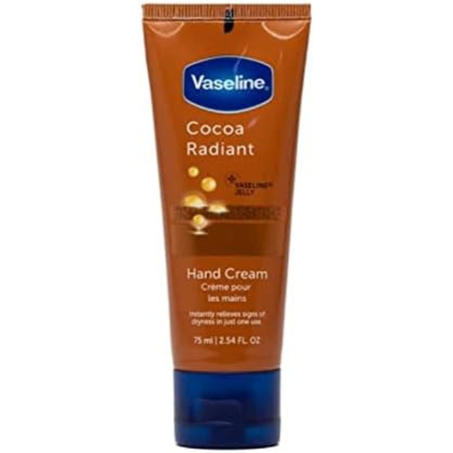 vaseline كريم ترطيب وتنعيم اليد بخلاصة الكاكاو الملمع 75 ml