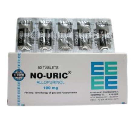 No-uric أقراص لمعالجة النقرس 50 قرص