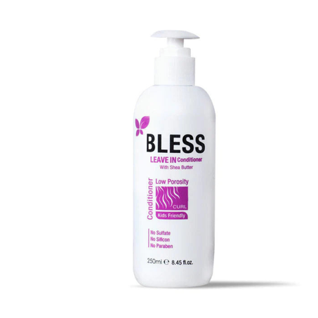 Bless 250 ml  ليف ان كونديشنر للشعر الكيرلي بزبدة الشيا