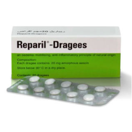 Reparil  40 tablets اقراص مضادة للتورم والالتهاب