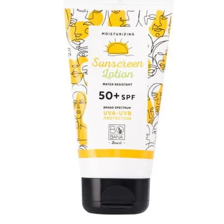 Bobana لوشن واقي من الشمس 50 + عامل حماية من الشمس ومضاد للمعان للبشرة الدهنية - 150 ملي