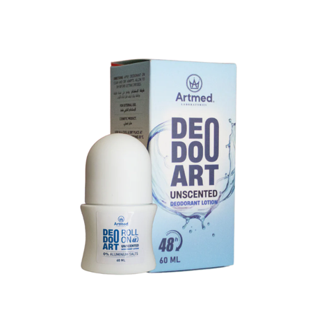 Artmed مزيل العرق وحماية البشرة بدون رائحة للبشرة الحساسة 60 ml