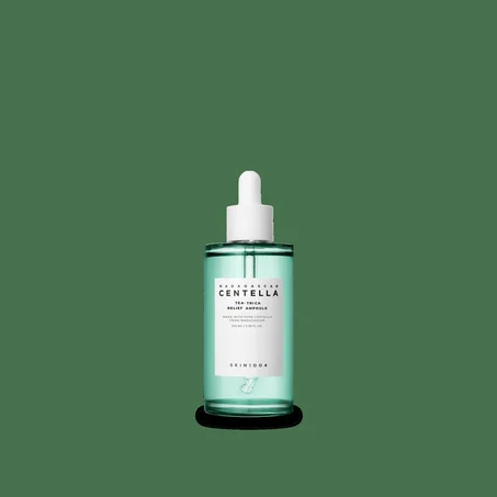 أمبولات التهدئة الفورية سكين 1004 تي-تريكا المهدئ (Skin1004 Centella Tea-Trica Relieving Facial Ampoule 100ml)