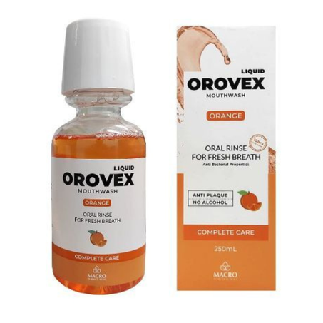 Macro اوروفكس - غسول فم - برتقال - 250 مل