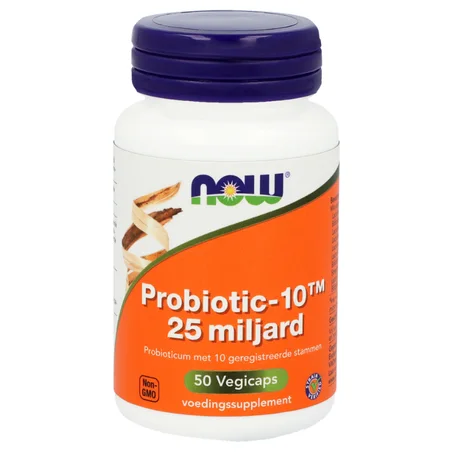 now بروبيوتيك مكمل غذائي 25 بليون وحدة