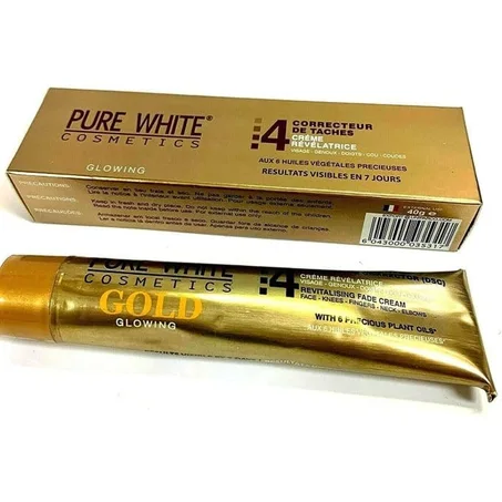 بيور وايت كوزمتكس جولد - 40 ملجم (PURE WHITE COSMETICS GOLD - 40 MG)