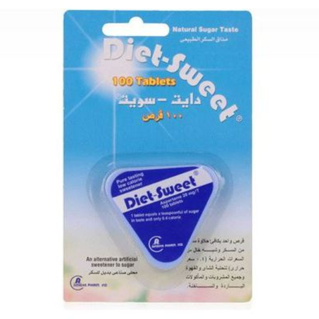 Diet sweet محلي صناعي دايت شوكر -100 قرص