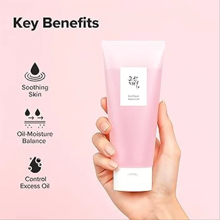 مرطب جل بيوتي أوف جوسون المائي الخفيف  (Beauty of Joseon Facial Water Gel with Red Bean)