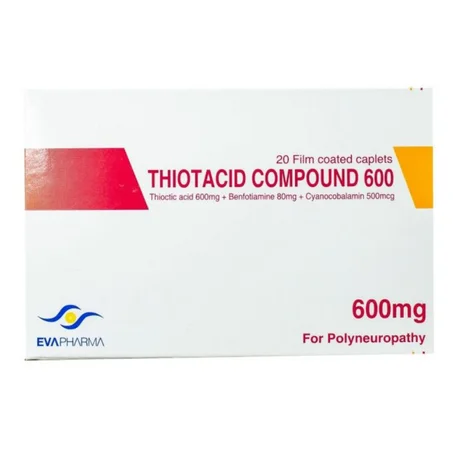 thiotacid 600 compound  أقراص لمعالجة التهاب الاعصاب30 قرص