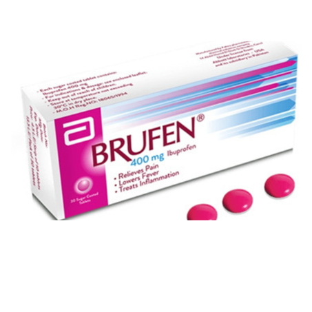Brufen 400mg لتسكين الام الاسنان30 قرص