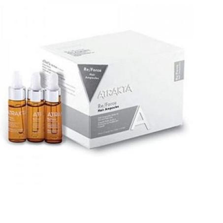 Atrakta أمبولات الشعر  12 قطعة لتعزيز نمو الشعر ومنع التساقط 5مل