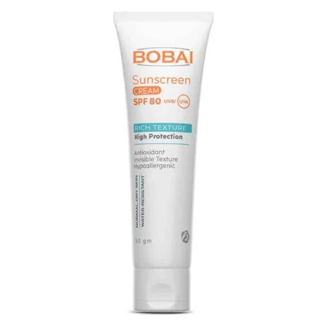 BOBAIكريم واقي شمس بعامل حماية  SPF80 مع ملمس غني