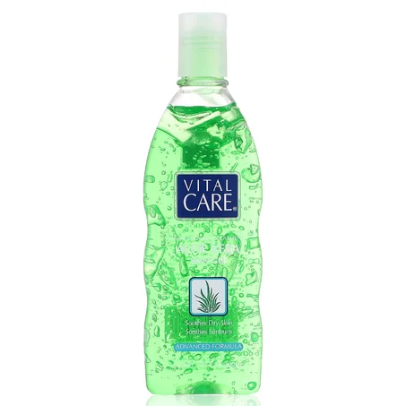 Vitalcare جل الصبار الطبيعي لترطيب ومعالجة مشاكل البشرة والشعر 300 ml