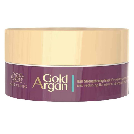 Eva gold ماسك معالجة الشعر التالف والمتقصف بزيت الأرجان 200 ml