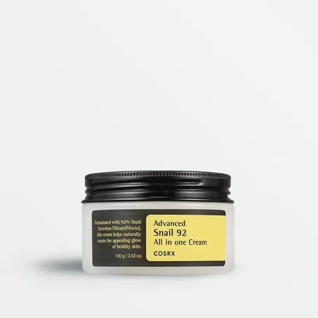 كريم الترطيب كوزريكس حلزون 92 (COSRX Advanced Snail 92 All in one Cream 100ml)