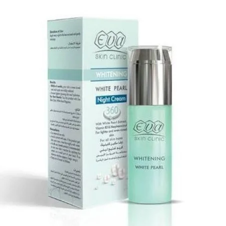 Eva كريم تفتيح ليلى بخلاصة اللؤلؤ الأبيض 50 ملى