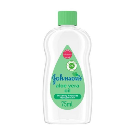Johnson's زيت للاطفال مع خلاصة الصبار من جونسون - حجم 75 ملم