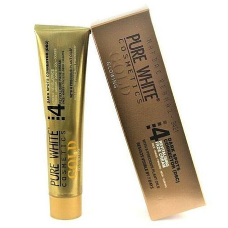 Pure White Pure White كريم الذهب المتوهج 4 مصحح للبقع الداكنة  40 جرام