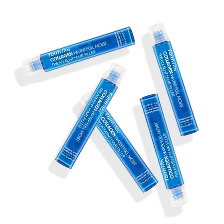 أمبولات فيلر ترميم الشعر من فارم ستاي (Farm Stay Collagen Water Full Moist Treatment Hair Filler)