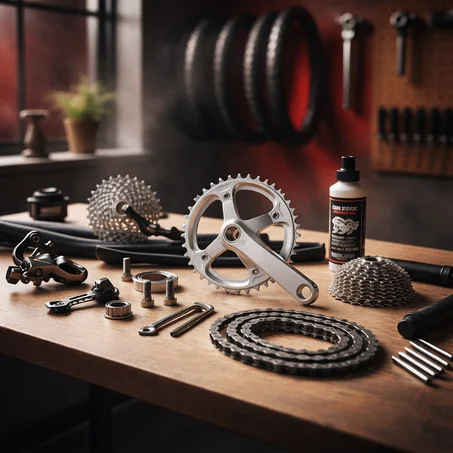 أجزاء الدرجات الهوائية