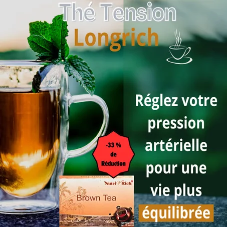 Fatigue, vertiges, hypertension ? Découvrez le Thé Tension, 100% naturel, sans effets secondaires.