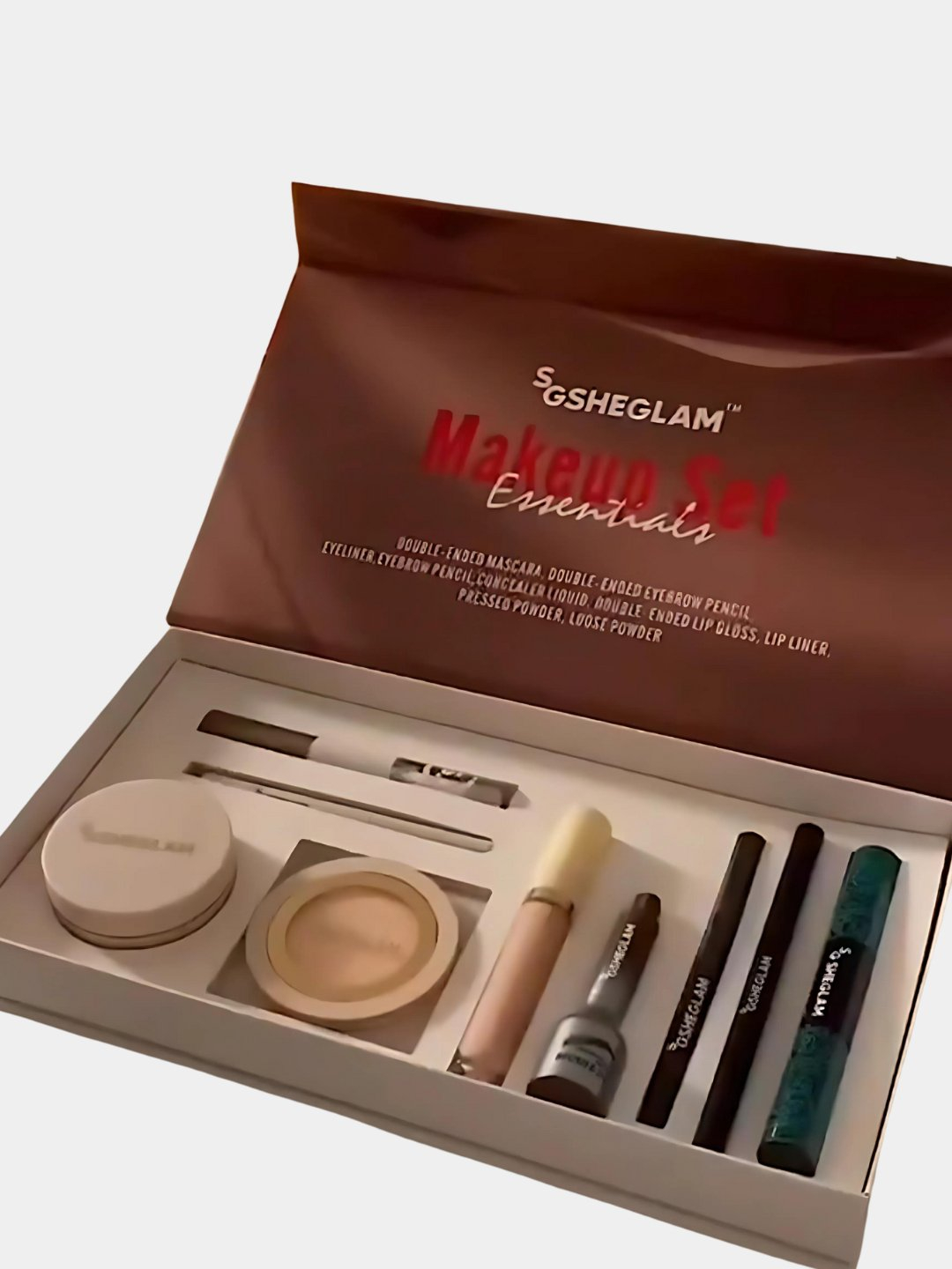 مجموعة مكياج SGSHEGLAM Essentials المتكاملة - لإطلالة احترافية كل يوم